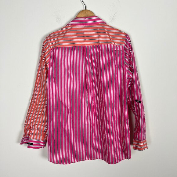 Multiples Button Down Shirt M - Picture 2 of 2